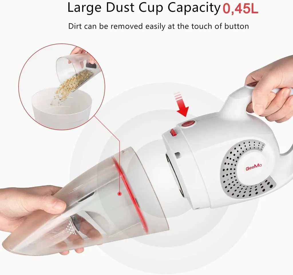 GeeMo X4 Handheld Staubsauger 8500Pa für Home und Auto GeeMo X4 Handheld Staubsauger 8500Pa Für Home Und Auto -Reinigungsgeräte Laden 697b443ae719a5caa7d9782a73589354
