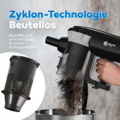 Balter Vento H1 Handstaubsauger Staubsauger Beutellos Zyklon HEPA Filter 600W -Reinigungsgeräte Laden 70d6fe21e3f7ad3f7d34372251208553