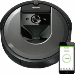 IRobot Roomba I7158 Saugroboter Wi-Fi + App 75 Min. Laufzeit Beutellos Schwarz -Reinigungsgeräte Laden 74f4701f39b7db58e50a924a449fc776