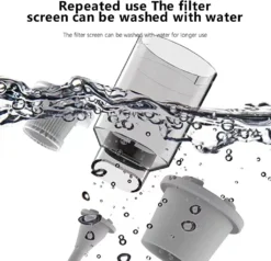 Hikeren 3 In 1 Handstaubsauger Akku, Kabelloser 7,4-V-Li-Ion-Akku-Staubsauger Mit Super-Saugwirkung, Nass- Und Trockensauger, Haus, Auto, Büro, Grau -Reinigungsgeräte Laden 750981b74ee45b4662c3990f376aad2c