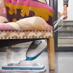 Black & Decker Black+Decker FSM13E1 Dampfbesen Steam Mop, Basic (Dampfreiniger Für Hygienische, Gründliche Sauberkeit, Abnehmbarer Stiel, Einfache Bedienbarkeit, Inkl. 1 Mikrofaser-Pad), 1300 W -Reinigungsgeräte Laden 76ba6d4a485017699cfd1bc5a577f710