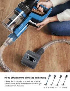 Proscenic Tierhaarbürste-Set Für Akku Staubsauger P11 Smart, P11 Und I10 -Reinigungsgeräte Laden 79532eb618e49a4b95d21bacc5c5cb9c