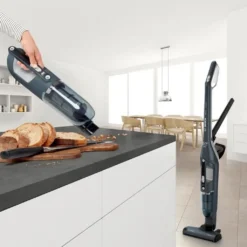 Bosch BCH3ALL25 - 2DE1 FLEXXO Wireless Besen-Staubsauger - 25,2 V Lithium-Batterie - 2 Geschwindigkeit - Fach 400 Ml - Metallic Grey -Reinigungsgeräte Laden 7d03690209b1624834257823a3537556