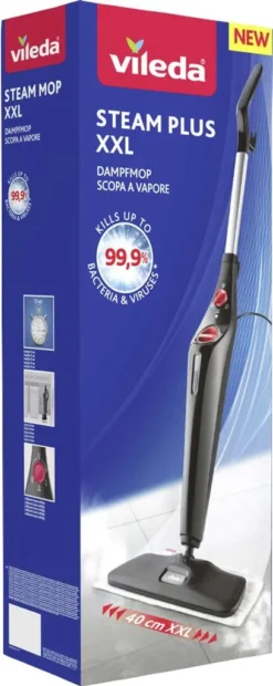 Vileda Steam PLUS XXL Dampfreiniger -Reinigungsgeräte Laden 80e88481b62bac2ce5d19e5cd3dc0a57