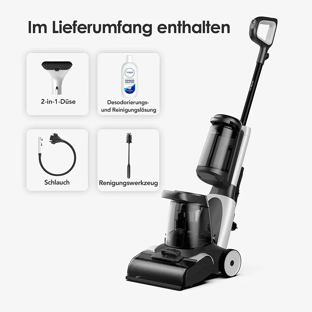 Tineco Carpet ONE Smart Polster- und Teppichreinigungsgerät mit abnehmbarem Flecken-Reinigungsgerät, Schnelle Trocknung, 130AW Saugkraft, tragbar, LED-Anzeige, Tineco Carpet ONE Smart Polster- Und Teppichreinigungsgerät Mit Abnehmbarem Flecken-Reinigungsgerät, Schnelle Trocknung, 130AW Saugkraft, Tragbar, LED-Anzeige, -Reinigungsgeräte Laden 812d4423d1c34c7cf429995a5b901a1c