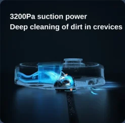 Roidmi Eva Mop Station Staubsauger 3200pa 2-in-1 Saug Und Wischroboter Mit Absaugstation, Mopp- Und Saugroboter, Automatisch Waschen Von Mopps -Reinigungsgeräte Laden 81f48286bb1438f9945b199ba091084f