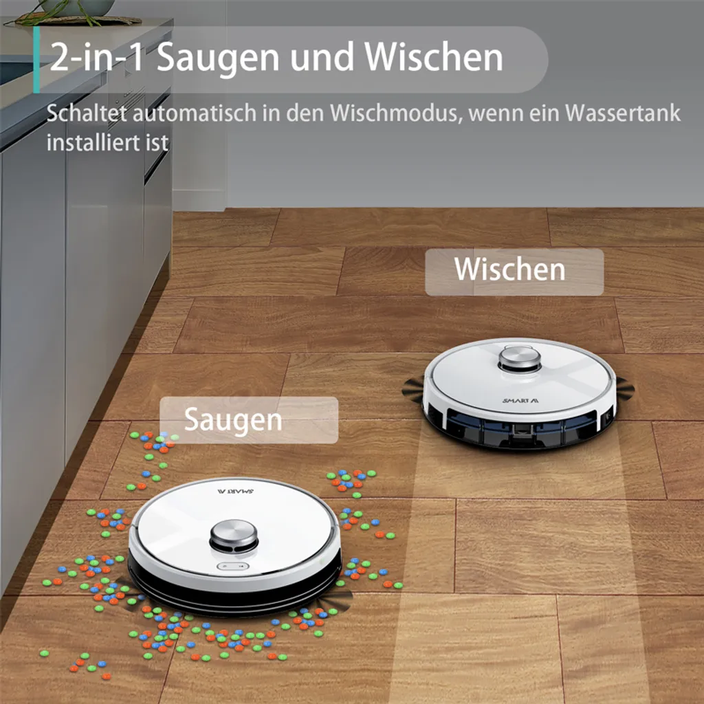 2022 SmartAI S9 Saugroboter Staubsauger Robot Wischroboter Automatisch APP Fernbedienung 4000PA Roboterstaubsauger Vacuum Reinigung Weiß 2022 SmartAI S9 Saugroboter Staubsauger Robot Wischroboter Automatisch APP Fernbedienung 4000PA Roboterstaubsauger Vacuum Reinigung Weiß -Reinigungsgeräte Laden 82e93980c797b44cfbfa31e56205ac20