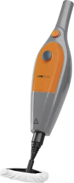 CLATRONIC Dampfmop DR 3539 Anthrazit- Orange Dampfreiniger Reiniger Dampfwischer -Reinigungsgeräte Laden 8318d82857465a4266276f37382d2db1