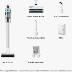 Samsung Jet 70 Turbo VS15T7031R1 Akku-Handstaubsauger, Kabellos & Beutellos410 W 15 Samsung Jet 70 Turbo VS15T7031R1 Akku-Handstaubsauger, Kabellos & Beutellos410 W -Reinigungsgeräte Laden 8507b09cb6b374680259d957123ced11