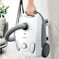 AEG VX4-1-IW-P X Efficiency Bodenstaubsauger 750 Watt Stufenlos Beutel Weiß -Reinigungsgeräte Laden 851fa22dc9fe479e701d0964579a47fb