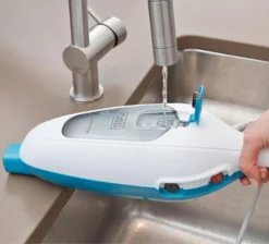 Black & Decker Black+Decker FSM13E1 Dampfbesen Steam Mop, Basic (Dampfreiniger Für Hygienische, Gründliche Sauberkeit, Abnehmbarer Stiel, Einfache Bedienbarkeit, Inkl. 1 Mikrofaser-Pad), 1300 W -Reinigungsgeräte Laden 852326968b27b055673494ef3dc5bd80