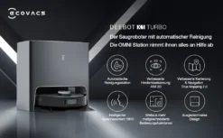 ECOVACS DEEBOT X1 TURBO Staubsauger 5000Pa Saugroboter YIKO EU APP -Reinigungsgeräte Laden 8fac59e25eb017e3050e19f92fe301a1