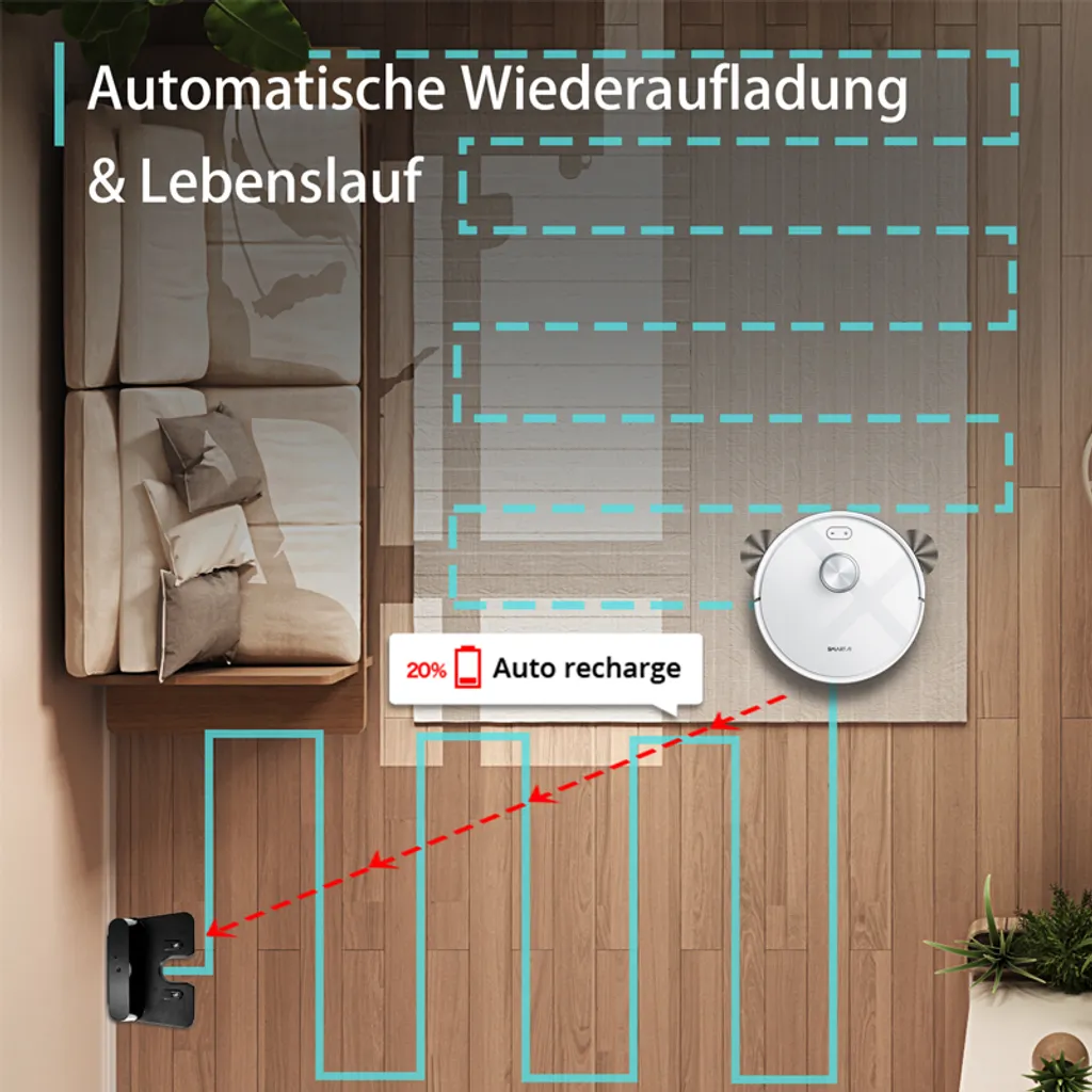 2022 SmartAI S9 Saugroboter Staubsauger Robot Wischroboter Automatisch APP Fernbedienung 4000PA Roboterstaubsauger Vacuum Reinigung Weiß 2022 SmartAI S9 Saugroboter Staubsauger Robot Wischroboter Automatisch APP Fernbedienung 4000PA Roboterstaubsauger Vacuum Reinigung Weiß -Reinigungsgeräte Laden 92fd91f0289991c6e9909e3060f8b513