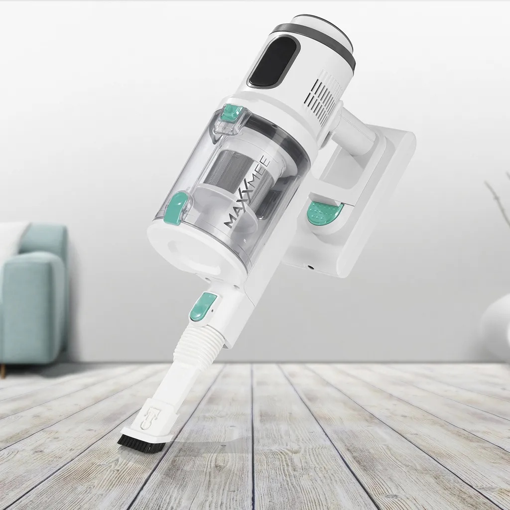 MAXXMEE Akku-Zyklon-Staubsauger mit Schmutzgraderkennung - weiß/grün Staubsauger beutellos Sauger Akku Zyklon Bodenstaubsauger kabellos Boden 60min MAXXMEE Akku-Zyklon-Staubsauger Mit Schmutzgraderkennung - Weiß/grün Staubsauger Beutellos Sauger Akku Zyklon Bodenstaubsauger Kabellos Boden 60min -Reinigungsgeräte Laden 96a5b5f220b699508c6e2c6e2deeca6c