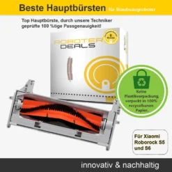 Hauptbürste (Kombibürste) Für Xiaomi Roborock S5, S5 MAX, S6, S6 Pure, S6 MAX 4 Hauptbürste (Kombibürste) Für Xiaomi Roborock S5, S5 MAX, S6, S6 Pure, S6 MAX -Reinigungsgeräte Laden 97f84dd87966e0c0e086445e68af7128
