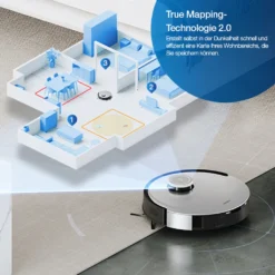 ECOVACS DEEBOT X1 TURBO Staubsauger 5000Pa Saugroboter YIKO EU APP -Reinigungsgeräte Laden 995c0619f0204953010df994cad26266