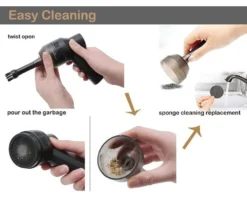 Elektrischer Staubsauger, Luftstaubsauger Leistungsstarkes Gebläse Alternative Druckluftspray Tastaturreiniger Für PC, Laptop, Sofa