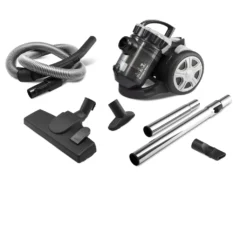 Monzana Staubsauger Beutellos Zubehör HEPA-Filter 700 W Leistungsstark 8 M Radius Haushalt Bodenstaubsauger Multi Zyklon, Farbe:silber/grau -Reinigungsgeräte Laden 9b6798757e819060b1932c809ea6c667