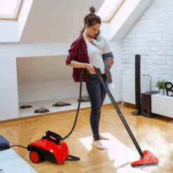 Dampfreiniger, Multifunktions-Dampfreiniger 1500W 1,5L Wassertank, 4,87m Netzkabel, Mit 18 Zubehörteilen, Geeignet Für Fußböden, Autositze, Matratzen, Küchen, Badezimmer, Fenster, Teppiche Usw -Reinigungsgeräte Laden 9e1fe87dbb6ab737dfe6440db02ba064