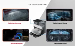 Roborock S7 Pro Ultra Staubsauger Roboter Mit Absaugstation Empty Wash Fill Dock Kindersicherung Saugroboter LiDAR APP(Upgrade Von Roborock S7,VS S7 Maxv Ultra/S8 Pro Ultra) -Reinigungsgeräte Laden a0993625e201326f1e7c064926909d85