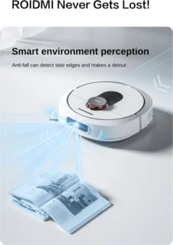 Roidmi Eva Mop Station Staubsauger 3200pa 2-in-1 Saug Und Wischroboter Mit Absaugstation, Mopp- Und Saugroboter, Automatisch Waschen Von Mopps -Reinigungsgeräte Laden a18901c2a76a5ca7b29ef3de3fc93732