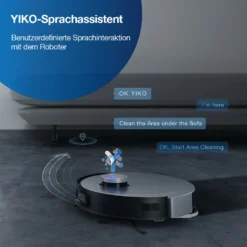 ECOVACS DEEBOT X1 TURBO Staubsauger 5000Pa Saugroboter YIKO EU APP -Reinigungsgeräte Laden a47eeb4920add39ab956de68d0a11efc