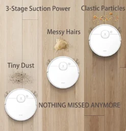 ECOVACS Deebot N8 Saugroboter Mit Wischfunktion -Reinigungsgeräte Laden ac70dfb711cf1fedbdb908652c8a618b