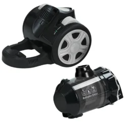 Monzana Staubsauger Beutellos Zubehör HEPA-Filter 700 W Leistungsstark 8 M Radius Haushalt Bodenstaubsauger Multi Zyklon, Farbe:silber/grau -Reinigungsgeräte Laden ad79b4e71f8648db2bb916ee327dfb65