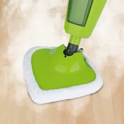 CLEANmaxx Dampfbesen 1000W Grün Bodenpflege Inkl. Messbecher Mikrofasertuch -Reinigungsgeräte Laden ada6ab24a398a31ad985991bb540562d