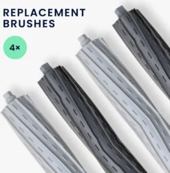 Kwmobile 4x Hauptbürste Kompatibel Mit IRobot Roomba 800 / 900 Serie - Bürste Für Staubsaugroboter - Staubsauger Zubehör Saugroboter Ersatzteil Set -Reinigungsgeräte Laden b0c3b97b72a225ce32446845cb0cb796