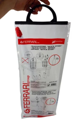 'Ferrari' Schlauchfüllanlage - 65 Cm - Schnell-Start Weinheber Mit Zubehör -Reinigungsgeräte Laden b0cc1f574e561ba91a145f33ead275a4