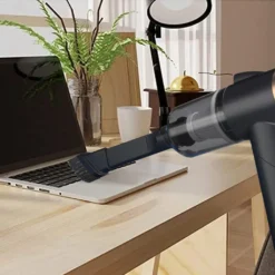 Auto Staubsauger, Rikimxin Handstaubsauger 9000Pa Starke Power Sauger Tragbarer Mini Autostaubsauger Kabellos Wiederaufladbar Staubsauger Mit LED-Licht 90° Rotation Vakuum ,Black -Reinigungsgeräte Laden b12fec37164de99743c0f2018ca55417 1