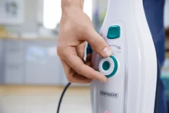 Leifheit Dampfreiniger CleanTenso Inkl. 2er Set Ersatz-Wischbezüge -Reinigungsgeräte Laden b2ab0ec17f164a6f817ac699f33c1288