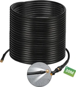 Wolketon 30m Rohrreinigungsschlauch Rohrreiniger Set Für Kärcher Kränzle K2 - K7 Hochdruckreiniger -Reinigungsgeräte Laden b5b4be3f8ed013fb3a611a4e974354f5