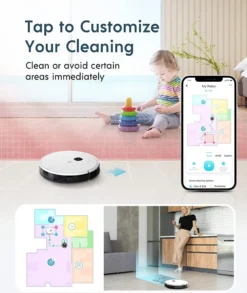 Yeedi Vac Max Saugroboter Mit Wischfunktion 3000Pa Teppicherkennung Staubsauger Roboter -Reinigungsgeräte Laden b6b3bb284a1c7cbf5eba49d4d910dbce 1