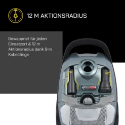 GUTFELS CLEAN 2010 Bodenstaubsauger | 800 Watt Leistung | Integriertes Zubehör | 3 Liter Staubbehälter 6 GUTFELS CLEAN 2010 Bodenstaubsauger | 800 Watt Leistung | Integriertes Zubehör | 3 Liter Staubbehälter -Reinigungsgeräte Laden bbbdddd3d6f2b6ae6136d0223d3b1595