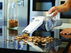 Black & Decker PV1820L Dustbuster Pivot Akku Handstaubsauger Weiß/Silber -Reinigungsgeräte Laden bc72b52afb85418878d893431f8b88d6