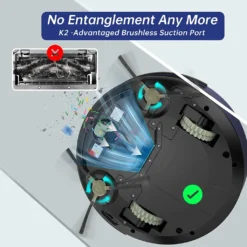 OKP Life K2 Roboter-Staubsauger 2000 MAh, Blau -Reinigungsgeräte Laden bea8f4c35f673e2470fada2e23375f0c