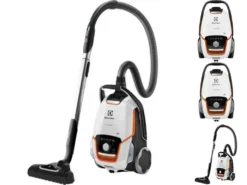 ELECTROLUX EUOC93IW - Kanistersauger Mit Beutel - Leise 66db - XL Kapazität 5L - Radius 12m - 3in1 Zubehör - Weiß -Reinigungsgeräte Laden beb1d80d01611227808c0a88c2b8bf37