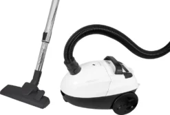 Exquisit BP 3103 We Staubsauger | 700 Watt Leistung | 2 L Staubbeutelvolumen | Weiß