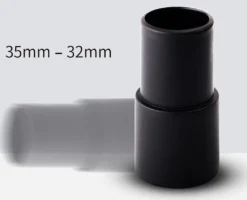 2er Set Universal Anschluss Adapter 35 / 32 Mm Für Staubsauger Bodendüse | Adapteranschluss In Schwarz | Universeller Reduzierstück Für Staubsaugerdüse | Saugrohr - Zubehöradapter | Länge - 73,2mm -Reinigungsgeräte Laden c09a3c076a0b59c5b24531e3414c41dd