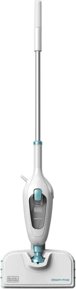 Black & Decker Black+Decker FSM13E1 Dampfbesen Steam Mop, Basic (Dampfreiniger Für Hygienische, Gründliche Sauberkeit, Abnehmbarer Stiel, Einfache Bedienbarkeit, Inkl. 1 Mikrofaser-Pad), 1300 W -Reinigungsgeräte Laden c3b8b1e19b8aaaa35223c0f168ad8262