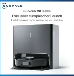 ECOVACS DEEBOT X1 TURBO Staubsauger 5000Pa Saugroboter YIKO EU APP -Reinigungsgeräte Laden c5d1d9ec3280cc458065d49de785df89