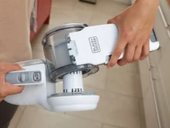 Black & Decker PV1820L Dustbuster Pivot Akku Handstaubsauger Weiß/Silber -Reinigungsgeräte Laden c6d18198a0b55771ab2eca0475cc044b