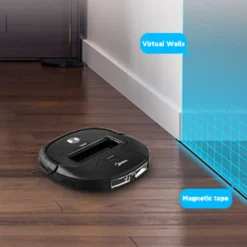 Midea Saugroboter M3S VCR20B, Saugleistung 2000 Pa, 3 Saugmodi / Saugroboter Mit Ladestation & V-förmigem Borstenmuster / 90-120 Min Laufzeit, Ideal Für Tierhaare, Teppiche Und Hartböden, Schwarz -Reinigungsgeräte Laden cd25ecca50577ef4d79fdb160ef93a57