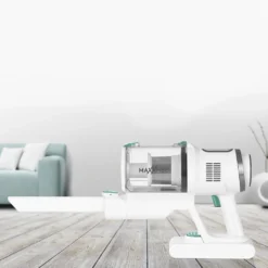 MAXXMEE Akku-Zyklon-Staubsauger Mit Schmutzgraderkennung - Weiß/grün Staubsauger Beutellos Sauger Akku Zyklon Bodenstaubsauger Kabellos Boden 60min 5 MAXXMEE Akku-Zyklon-Staubsauger Mit Schmutzgraderkennung - Weiß/grün Staubsauger Beutellos Sauger Akku Zyklon Bodenstaubsauger Kabellos Boden 60min -Reinigungsgeräte Laden d1a45b034baea2f199c53f37c70256f6