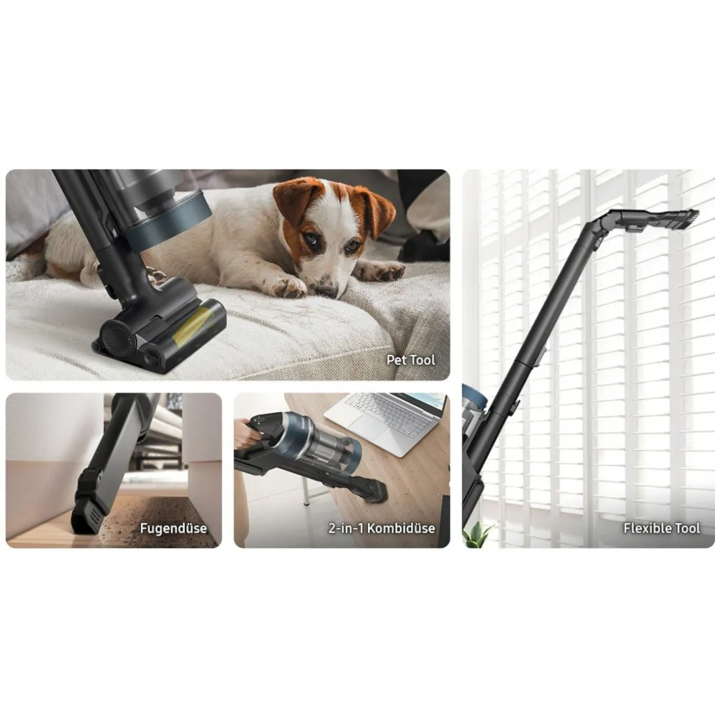 Samsung Bespoke Jet complete - VS20A95843W/WA - Akku-Stielstaubsauger - weiß Samsung Bespoke Jet Complete - VS20A95843W/WA - Akku-Stielstaubsauger - Weiß -Reinigungsgeräte Laden d248b346bfff449d537039f3b3816f47