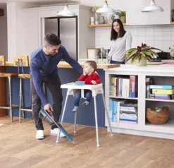 Black & Decker BHHV320B Dustbuster Akku-Sauger Titanium/blau Beutellos -Reinigungsgeräte Laden d6dfc28b7197f0453c7ea89a81ee0f29