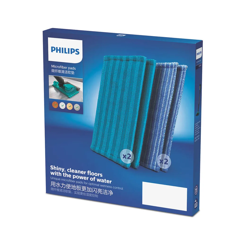 Philips Original Mikrofaserpads für SpeedPro Max Aqua, SpeedPro Aqua, PowerPro Aqua (XV1700/01) Philips Original Mikrofaserpads Für SpeedPro Max Aqua, SpeedPro Aqua, PowerPro Aqua (XV1700/01) -Reinigungsgeräte Laden d868960cc7a53950ec1e05908ce9a0cc