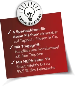 MAXXMEE Zyklon-Staubsauger - 4 Spezialdüsen - Schwarz/blau Staubsauger Beutellos Zyklon Bodenstaubsauger Filter Teppich Boden HEPA-Filter 7 MAXXMEE Zyklon-Staubsauger - 4 Spezialdüsen - Schwarz/blau Staubsauger Beutellos Zyklon Bodenstaubsauger Filter Teppich Boden HEPA-Filter -Reinigungsgeräte Laden da182d47b380df9761840321a429f8b2